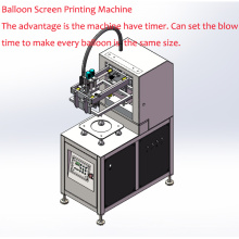 Latex-Ballons, einfarbige automatische Ballon-Druckmaschine